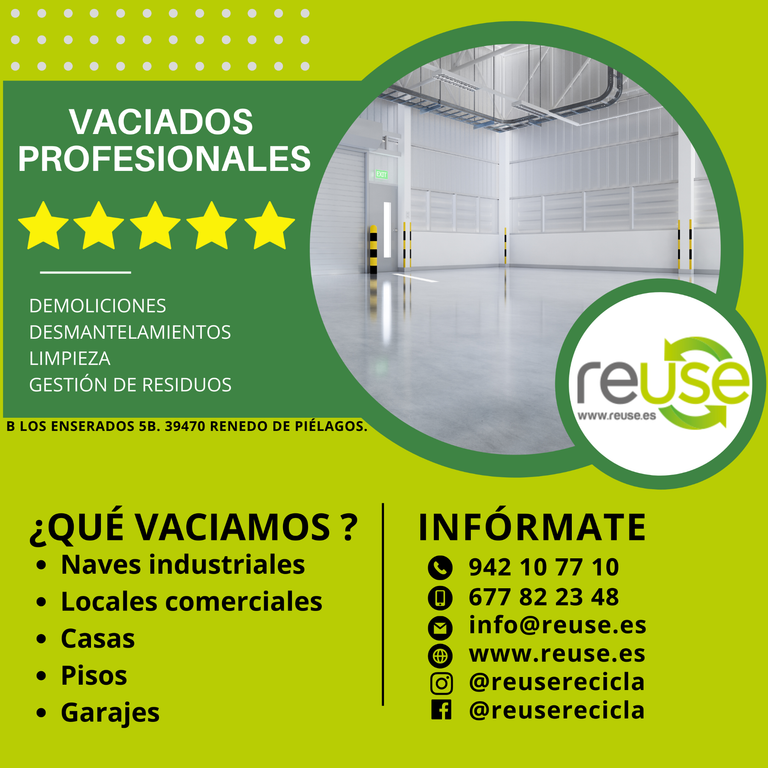 vaciados de casas en Santander